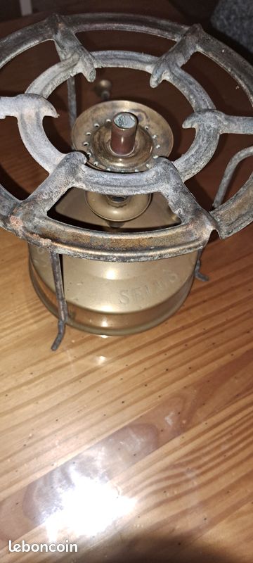 Réchaud Ancien Selus - Fabrication Française - Vintage