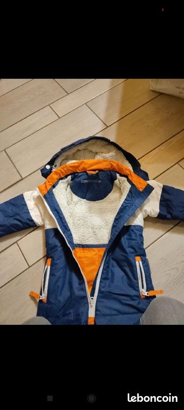 Combinaison ski + gants (image 2)