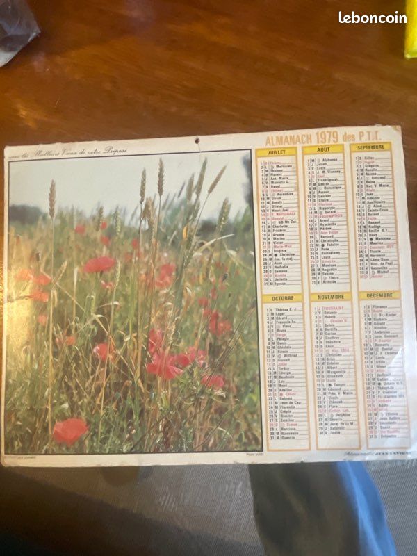 Calendrier de la Poste - Collection