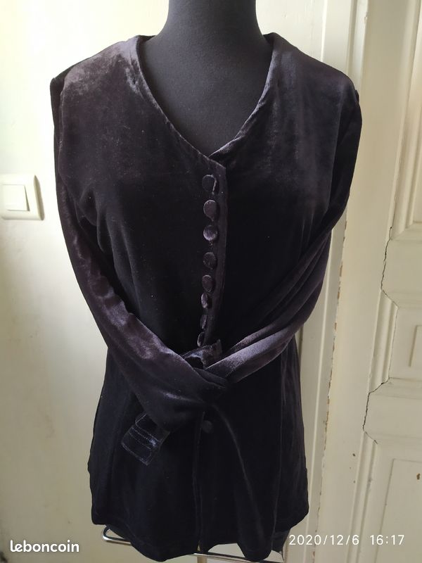 Veste en velours (image 2)