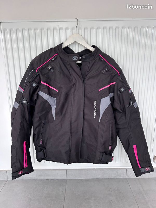 Blouson moto femme (image 1)
