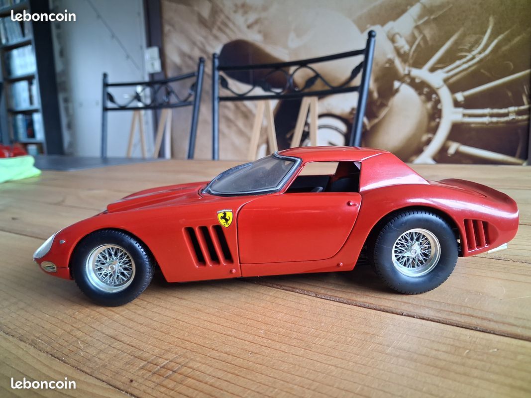 FERRARI 250 GTO 64 - Jouef Evolution Voiture Miniature 1:18 Rouge EUR 7