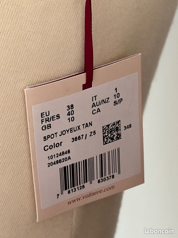 Ensemble lingerie Valisere Spot Joyeux bleu vert taille 90B 40 neuf avec étiquette (image 4)