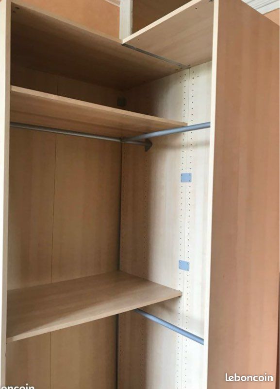 Dressing d angle pax ikea couleur chêne (image 2)