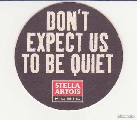 Sous-bock stella artois music (image 2)