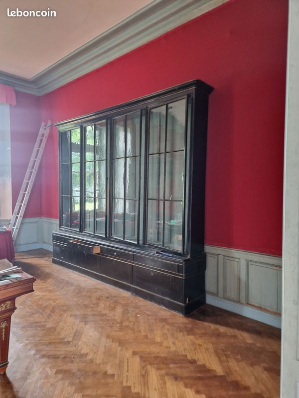 Importante et grande bibliotheque Napoleon III (image 2)