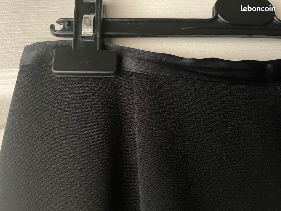 Pantalon noir large (image 3)