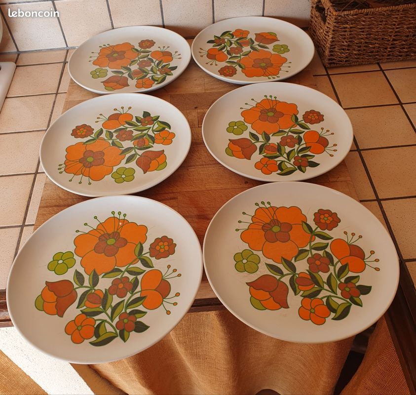 Lot 24 pièces vaisselle vintage TEFAL (image 5)