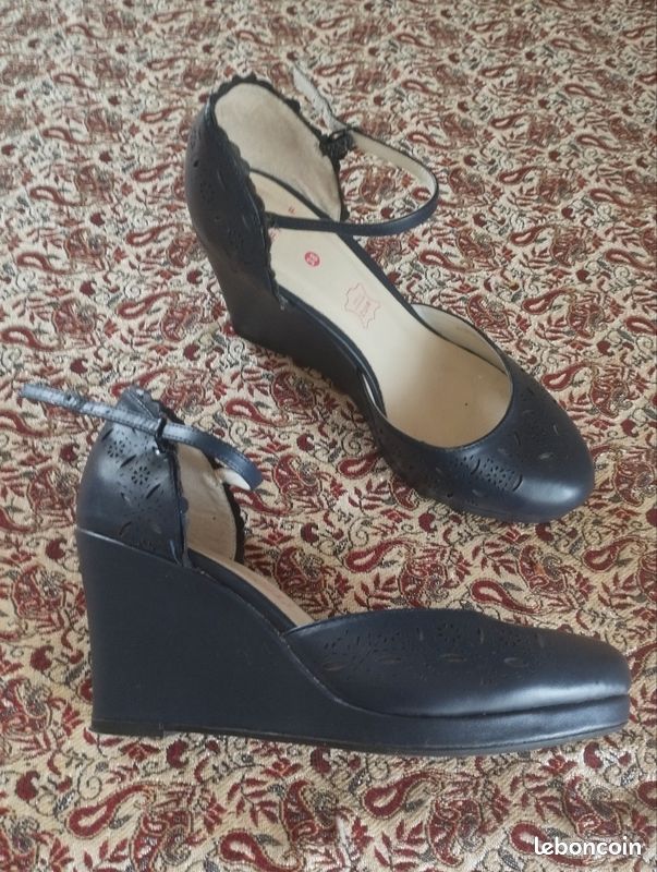 Compensés NafNaf Cuir 38 (image 3)