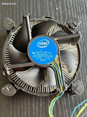 Intel Ventirad - LGA1200 - Neuf avec pâte thermique