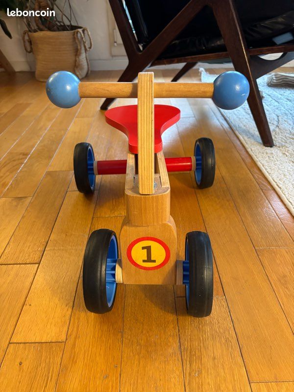 Draisienne /Tricycle enfant en bois (image 3)