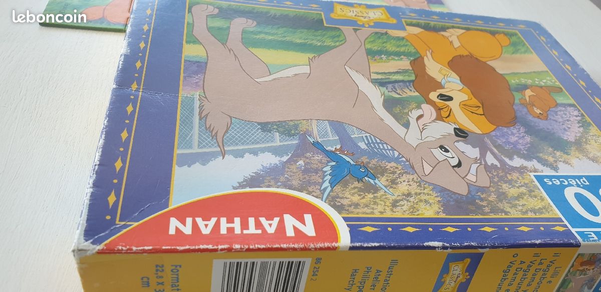 Puzzle de 30 pièces la belle et le clochard dès 4ans (image 5)
