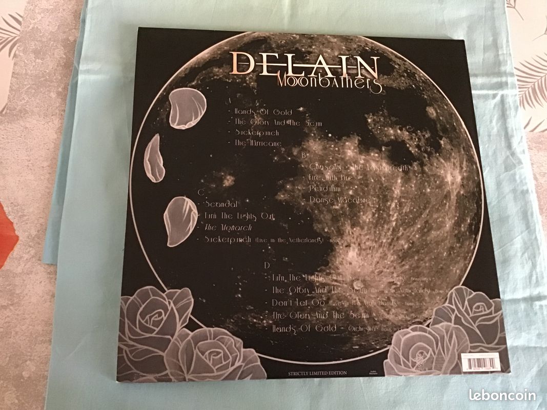 Vinyle Métal. Delain /Moonbathers . 2 lp black (image 3)