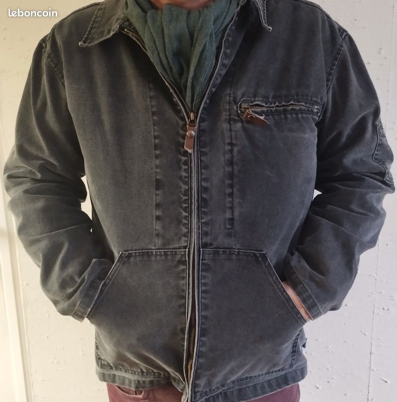 Veste bleue Taille M. 100% coton (image 2)