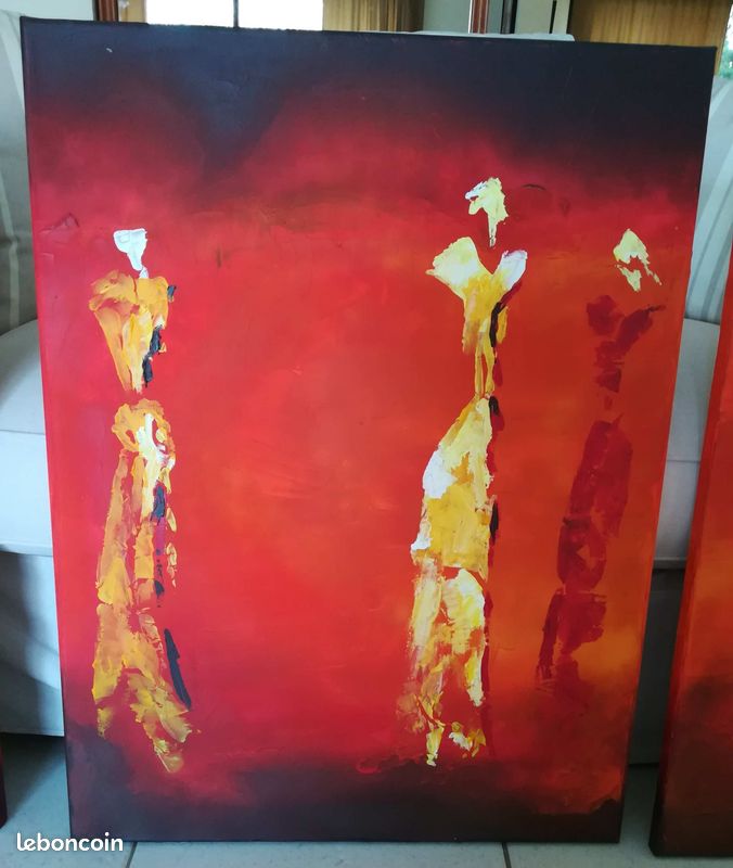 Tryptique tableau moderne (image 2)