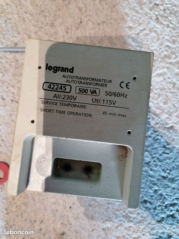 Autotransformateur Legrand (image 1)