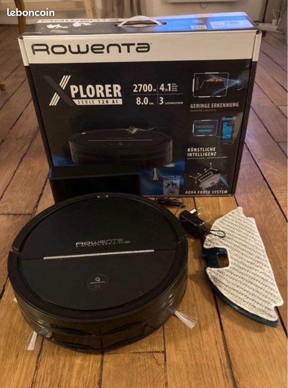 Aspirateur robot Rowenta Plorer 120 AI (image 1)