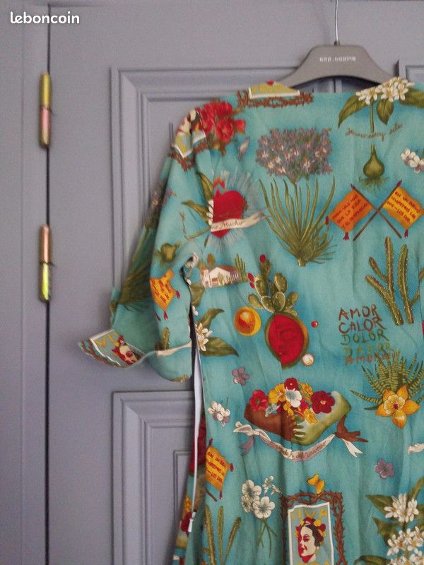 Clothing Frida Kahlo Vetement Blusas Marca Yativi Vestido De Frida