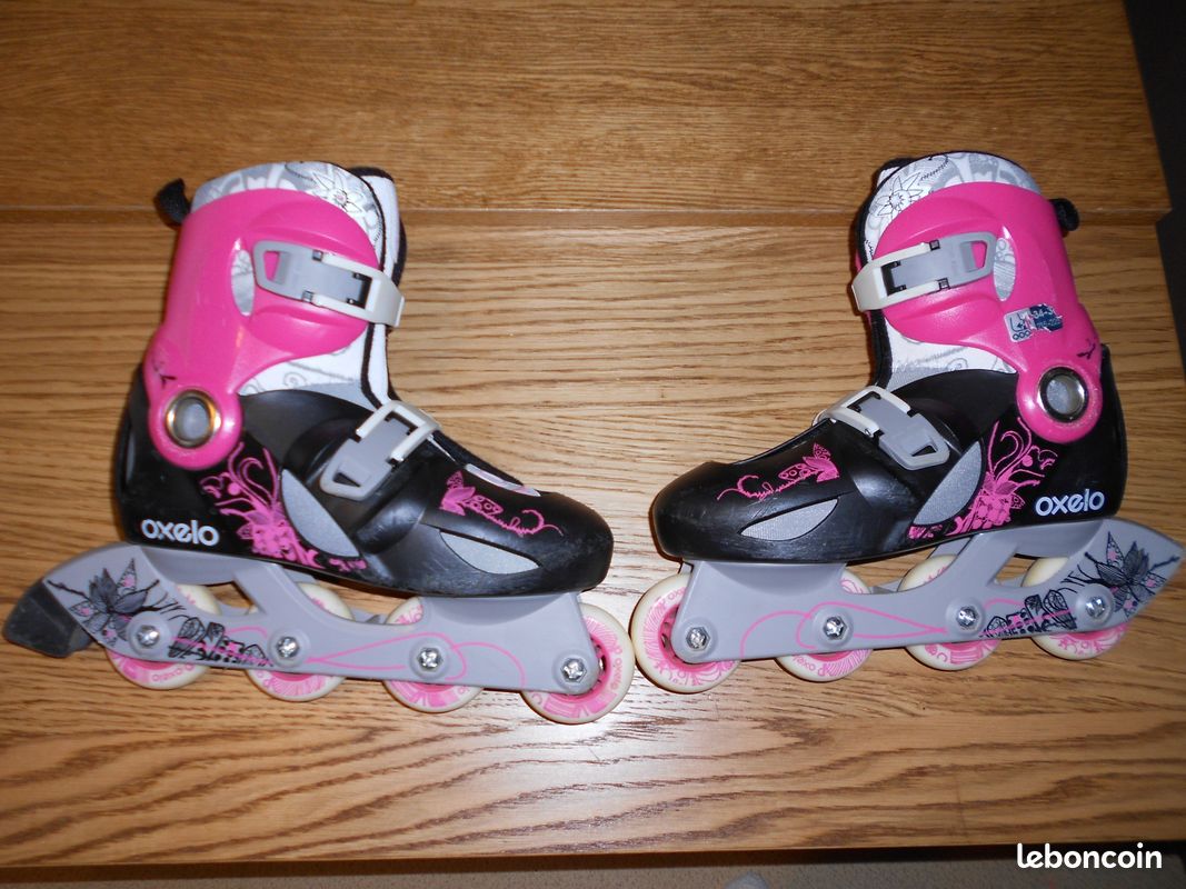 Decathlon rollers oxelo fille 34/36 (image 2)