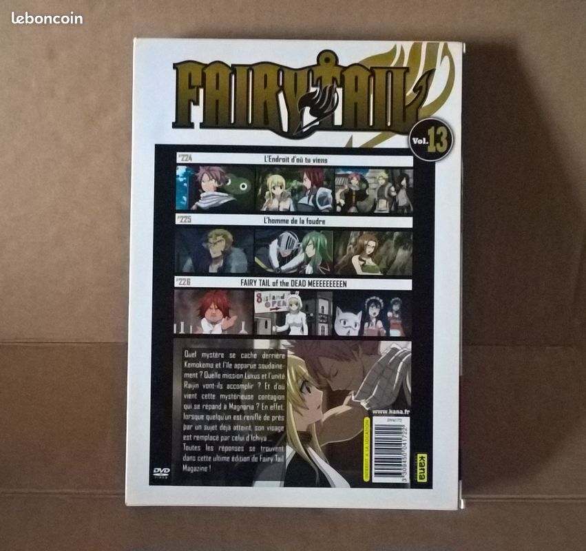 Lot de 6 coffret Fairy Tail Magazine saison 5 dvd (image 18)