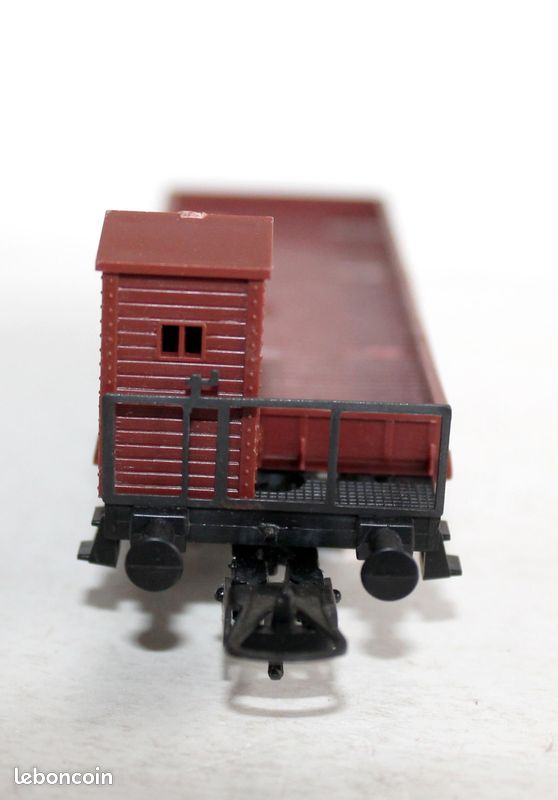 Wagon Tombereau à Guérite Modélisme 50, Métal, échelle HO, époque 2, Made In France