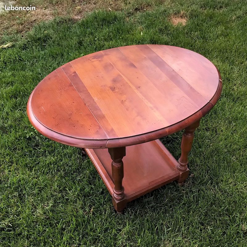 Table basse en merisier massif (image 1)