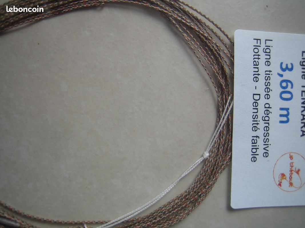 Sharplace Ligne De Pêche Tenkara Conique Tressée - Accessoire Pêche à La Mouche Pour Ruisseau Et Truite