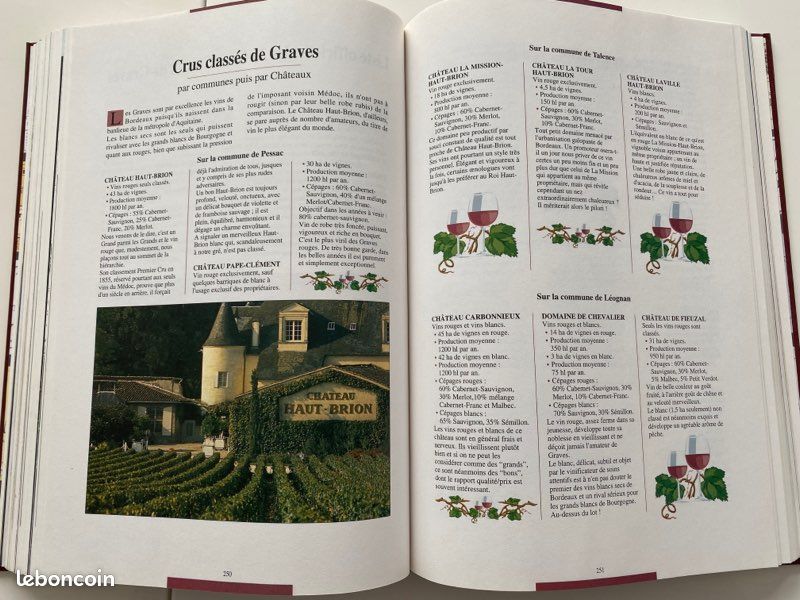 Livre Tout savoir sur le vin 10 excellent état (image 3)