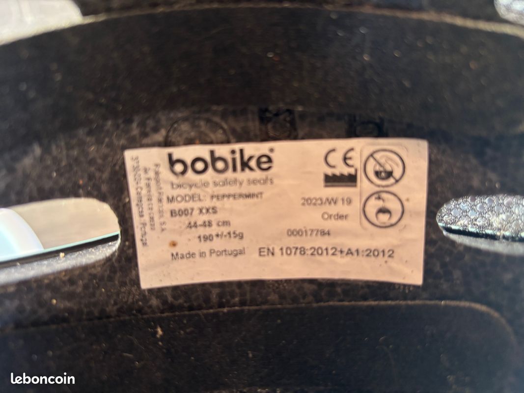 Casque bébé vélo BOBIKE (image 2)