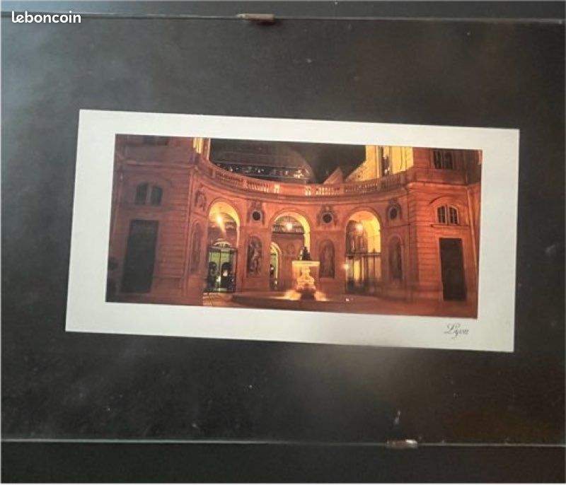 Lot de 3 cadres photo panoramiques – Lyon (image 1)