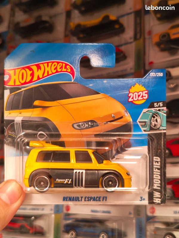 Miniature Hot Wheels 1/64 Renault Espace F1 HW Modified 2025 - Neuf