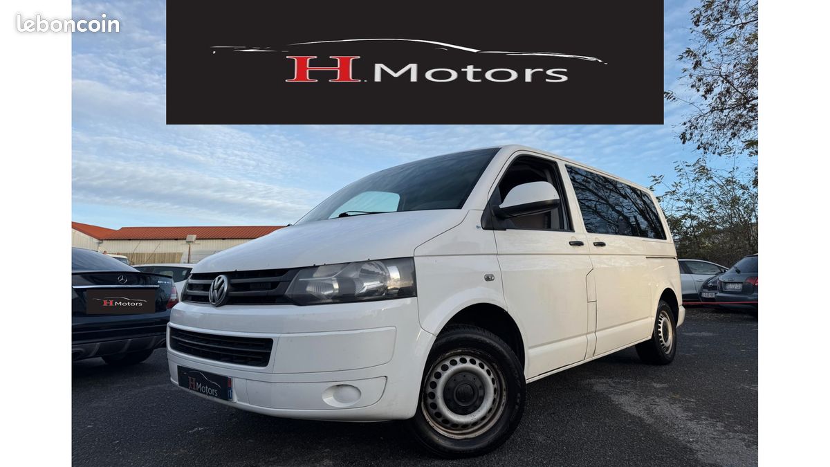 VOLKSWAGEN Transporter T5 Phase 2 2.0 TDI 16V DSG7 140 cv Boîte auto / DIESEL / EX AMBULANCE / MOTEUR 140 000 KMS FACTURE (image 1)