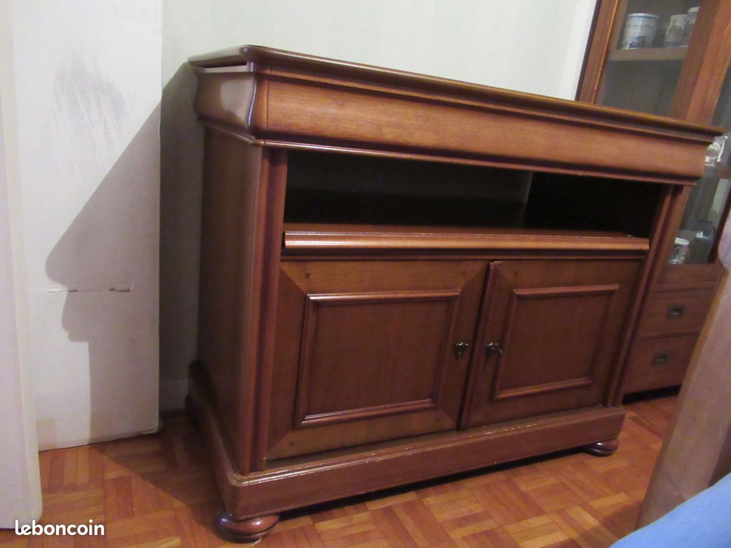 Meuble TV imitation louis philippe (image 1)