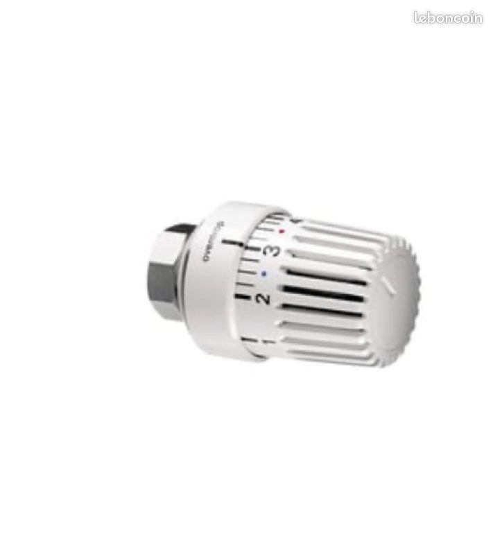 Tête radiateur thermostatique avec corps (image 1)