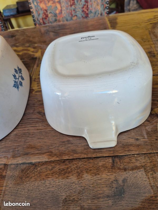 Cocotte Pyroflam Pyrex années 70 | Selency