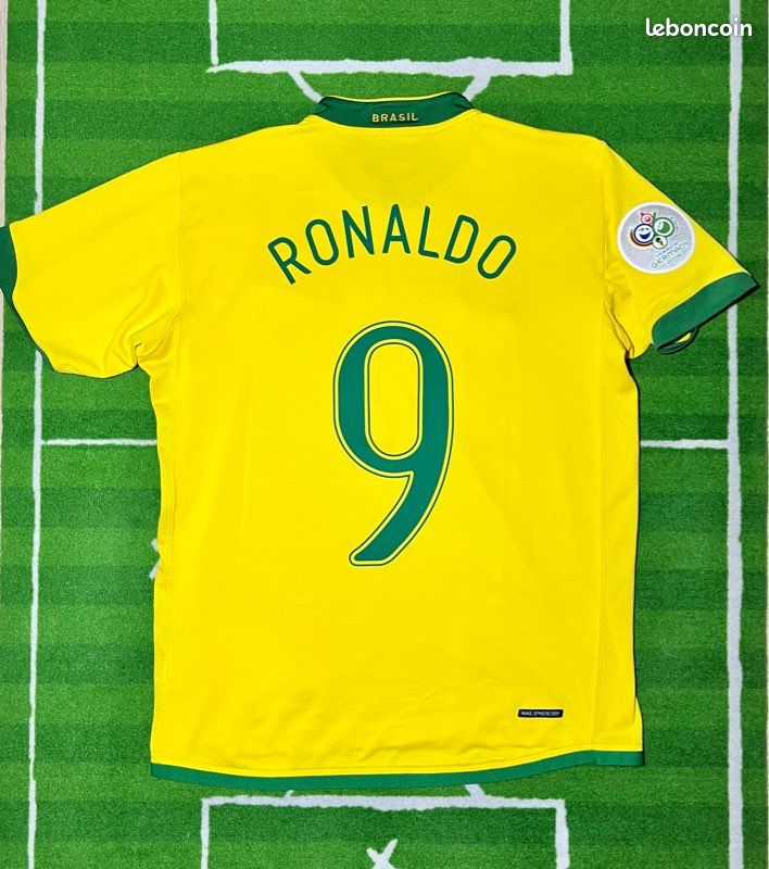 Maillot foot Bresil 🇧🇷 home 2006 Ronaldo Collection