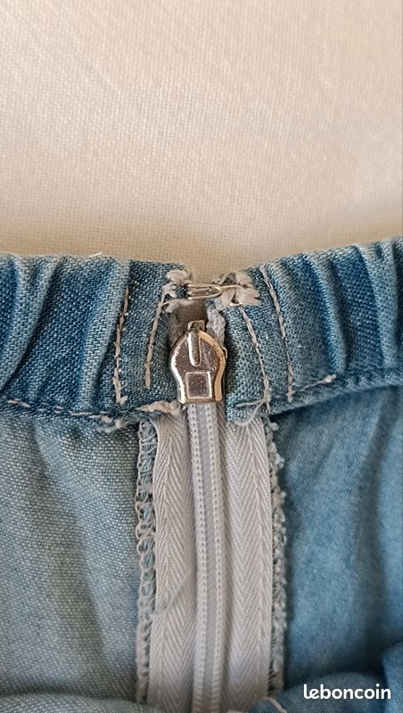 Robe jean d'été sans bretelles (image 5)