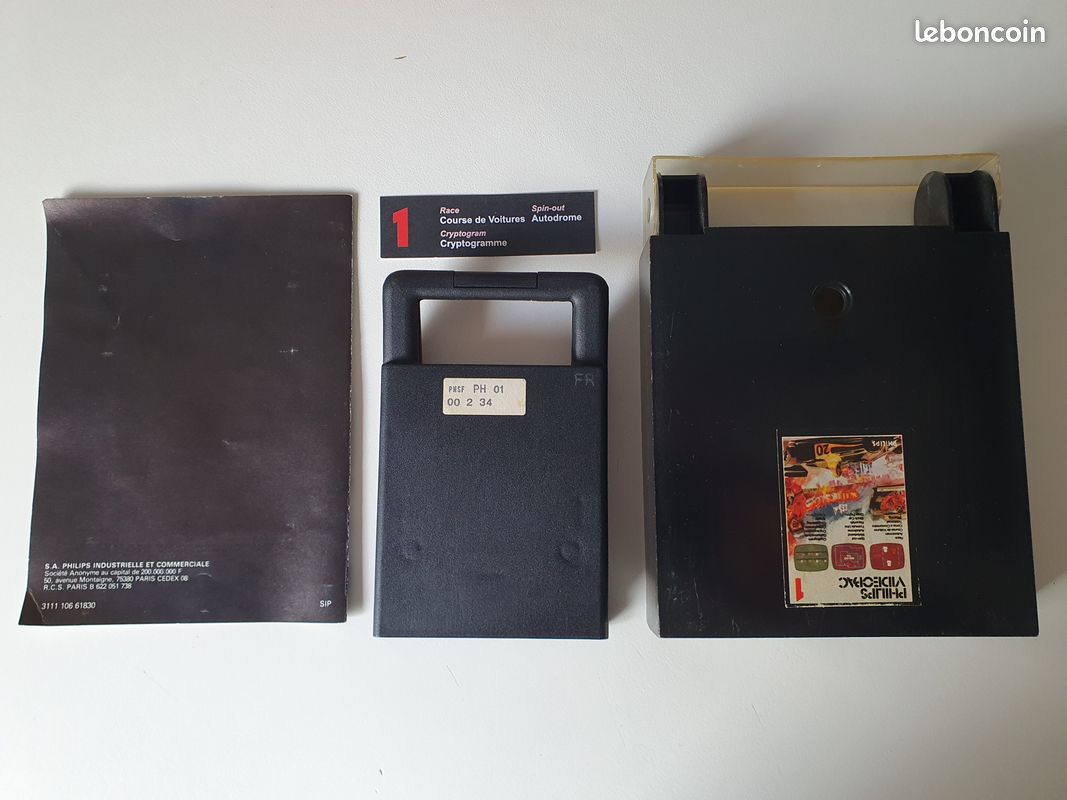 Jeu Syracuse Pour Philips Videopac Jopac – Édition Rare Et Rétro