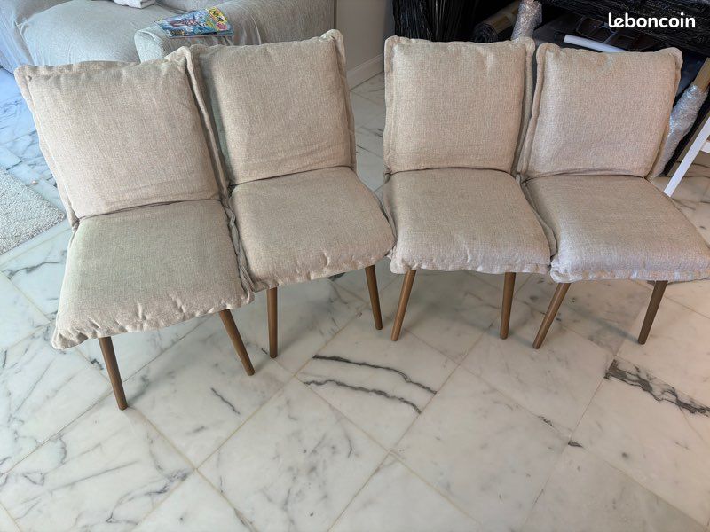 4 chaises IKEA Klinten (image 1)