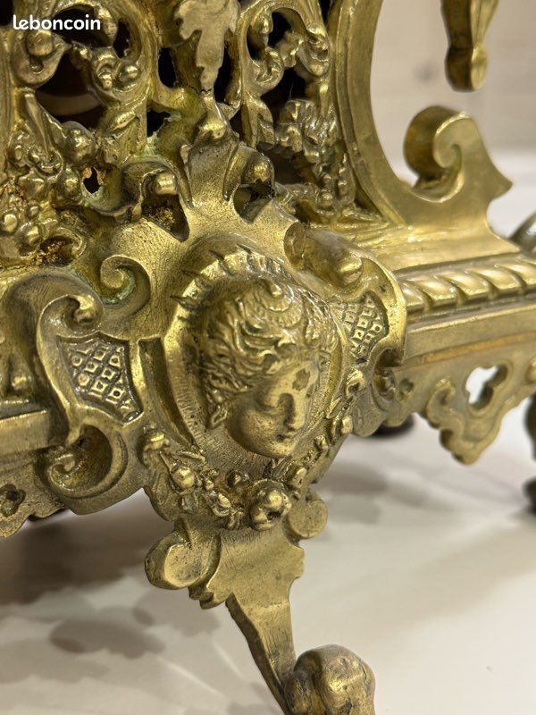 Pendule XIXe en bronze doré – Napoléon III (image 3)