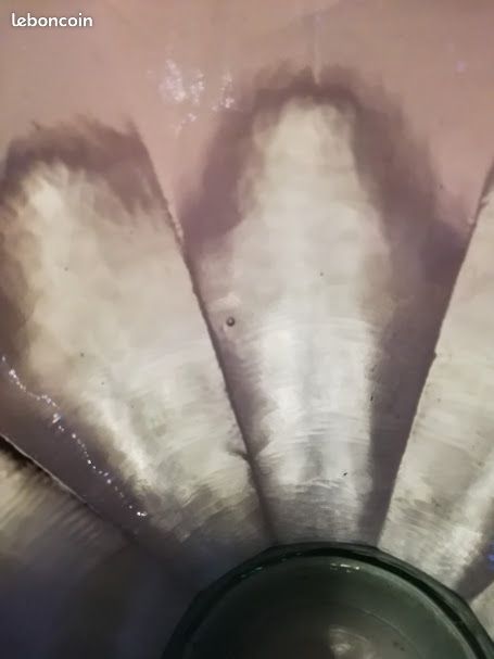 Grande coupe verre fleur (image 13)