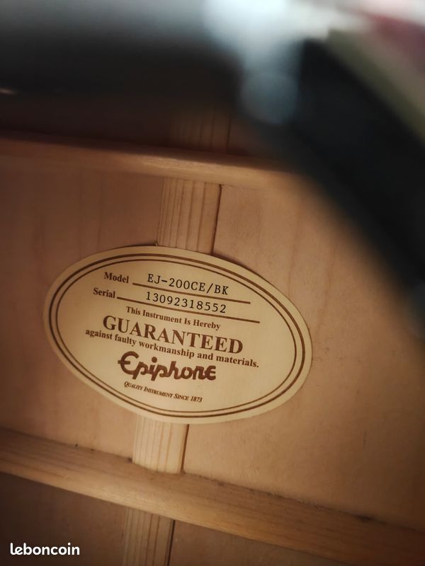 Guitare électro-acoustique Epiphone (image 2)
