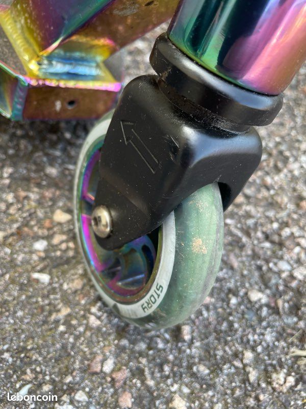 Trottinette Freestyle NKD Fuel - Neo Chrome / Arc-en-ciel (image 6)