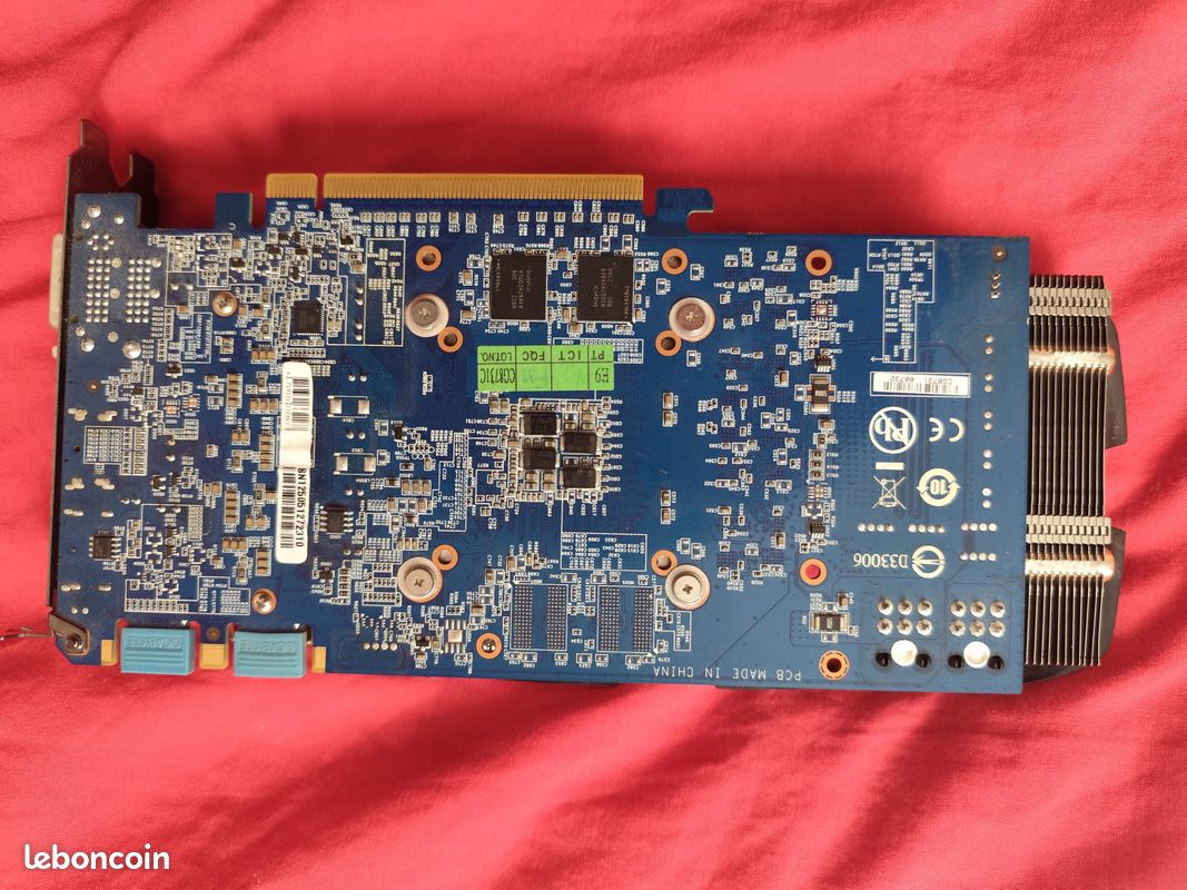 Carte graphique NVIDIA GeForce GTX 660 Ti GPU cable DVI-D