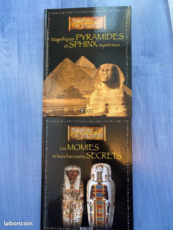 Livres sur pyramides et momies (image 1)