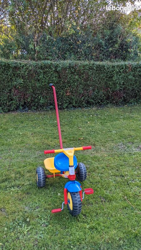 Tricycle avec canne pour enfants (image 2)
