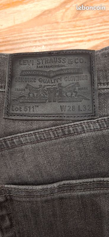 Jean Levis noir 511 W28 L32 (image 2)