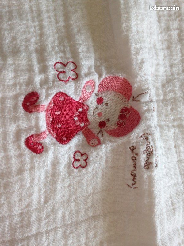 Ensemble de langes bébé broderies (lreboul) (image 3)