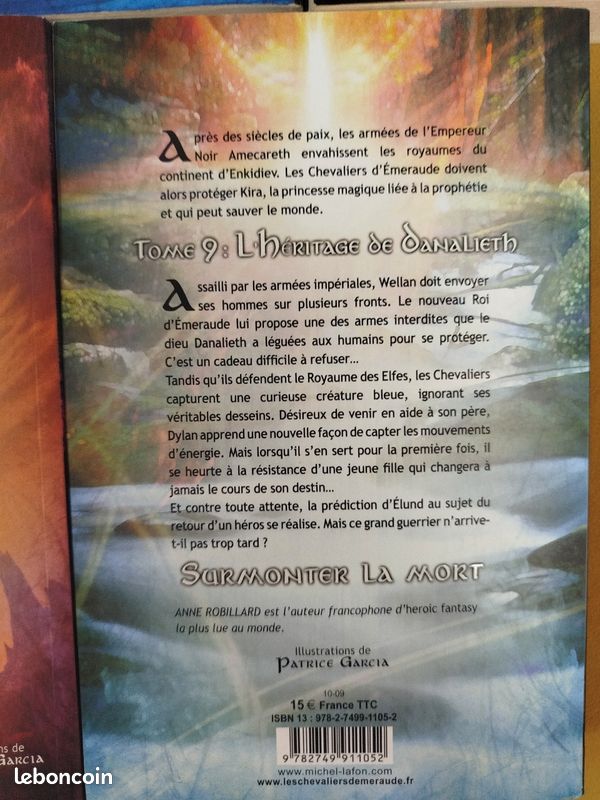 Les chevalier de l'émeraude - tome 1, 2, 3, 4, 5, 9, 12Anne robillard (image 11)