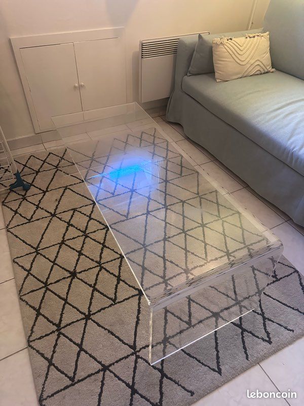 Table basse plexiglass (image 1)